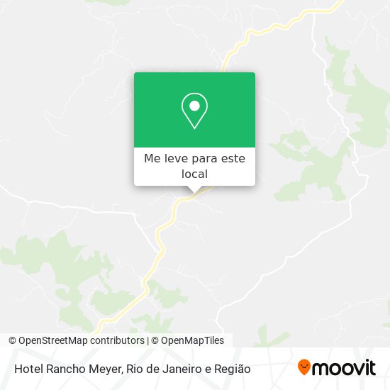 Hotel Rancho Meyer mapa