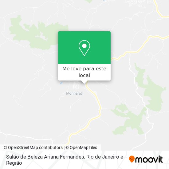 Salão de Beleza Ariana Fernandes mapa