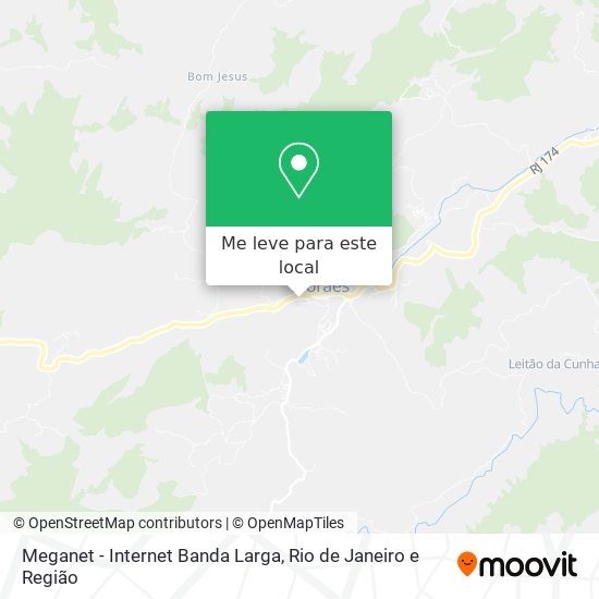 Meganet - Internet Banda Larga mapa