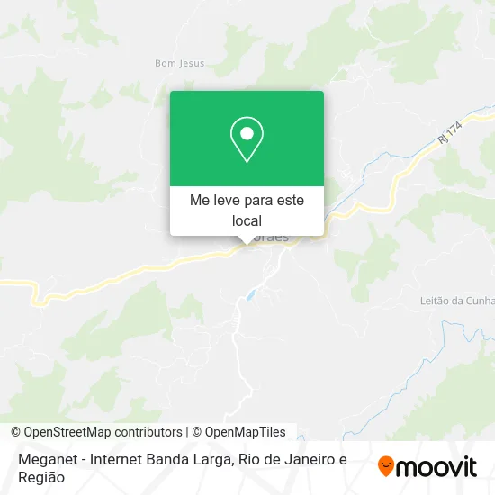 Meganet - Internet Banda Larga mapa