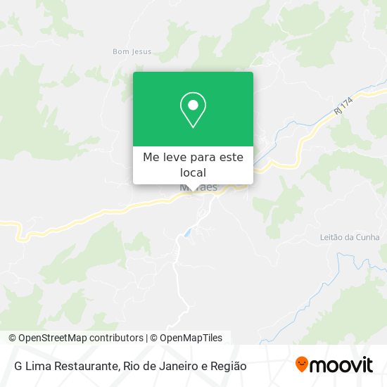 G Lima Restaurante mapa