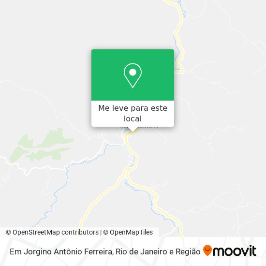Em Jorgino Antônio Ferreira mapa