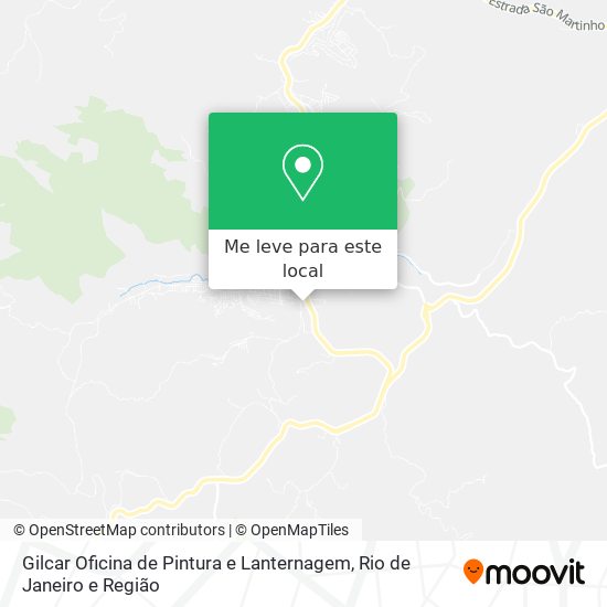 Gilcar Oficina de Pintura e Lanternagem mapa