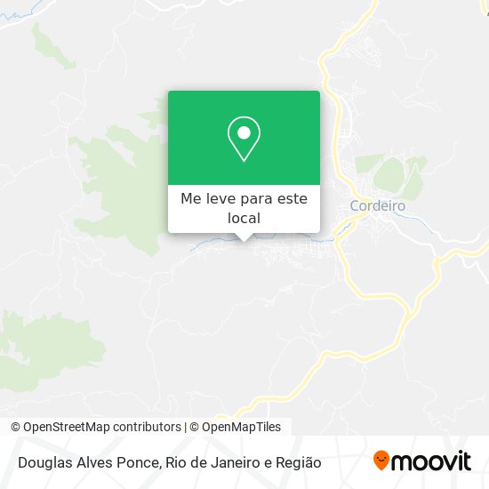 Douglas Alves Ponce mapa