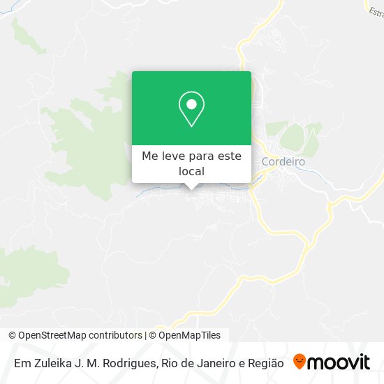 Em Zuleika J. M. Rodrigues mapa