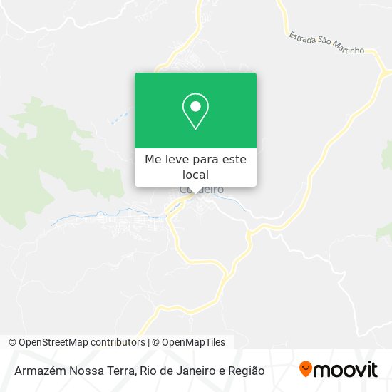 Armazém Nossa Terra mapa