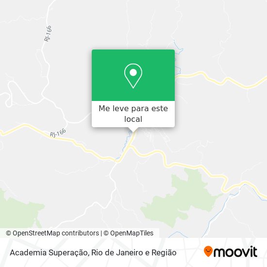 Academia Superação mapa