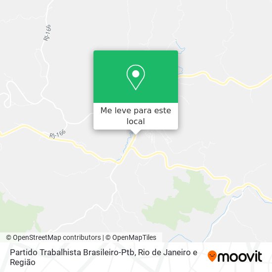Partido Trabalhista Brasileiro-Ptb mapa