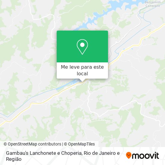 Gambau's Lanchonete e Choperia mapa