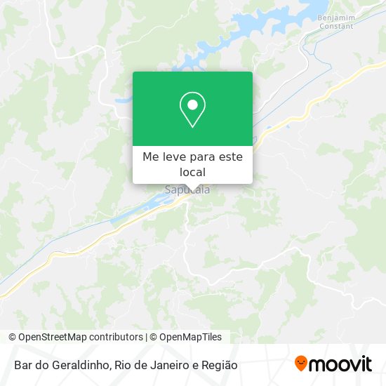 Bar do Geraldinho mapa