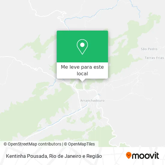Kentinha Pousada mapa