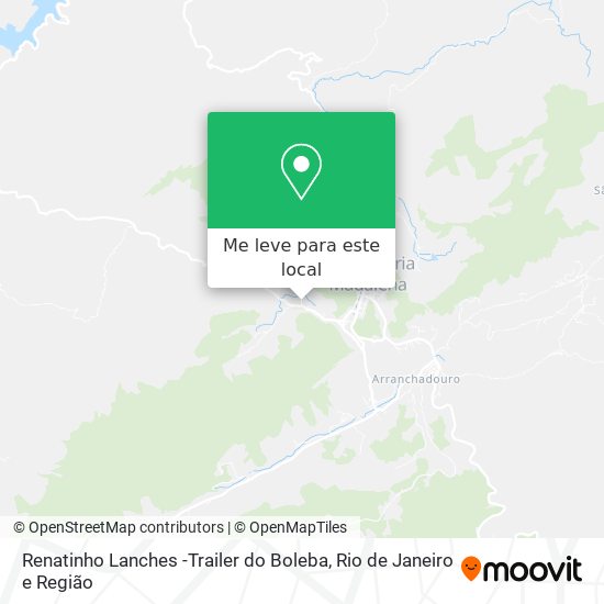 Renatinho Lanches -Trailer do Boleba mapa