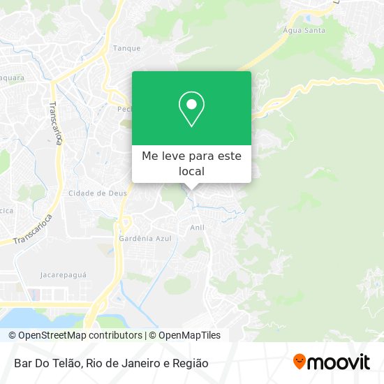 Bar Do Telão mapa