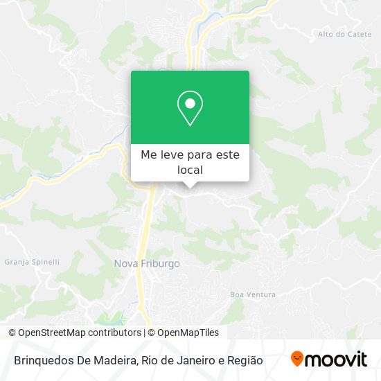 Brinquedos De Madeira mapa