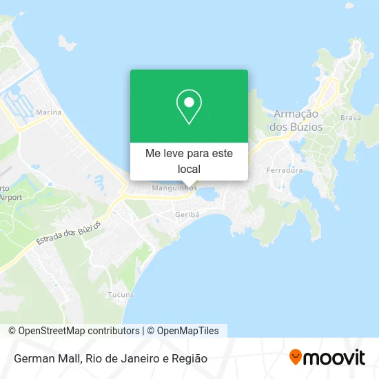 German Mall mapa