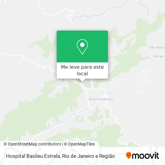 Hospital Basileu Estrela mapa