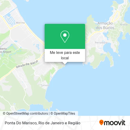 Ponta Do Marisco mapa