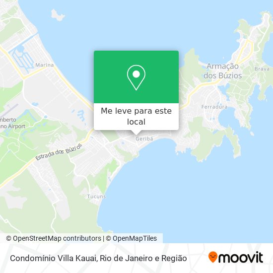 Condomínio Villa Kauai mapa