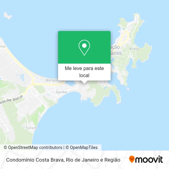 Condomínio Costa Brava mapa