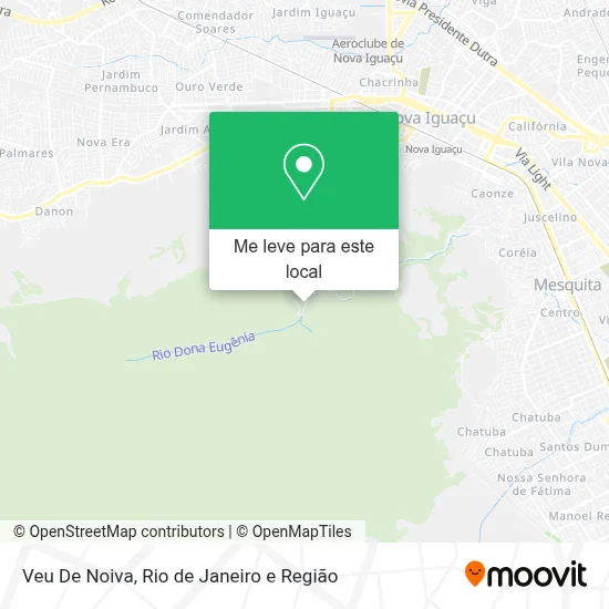 Veu De Noiva mapa