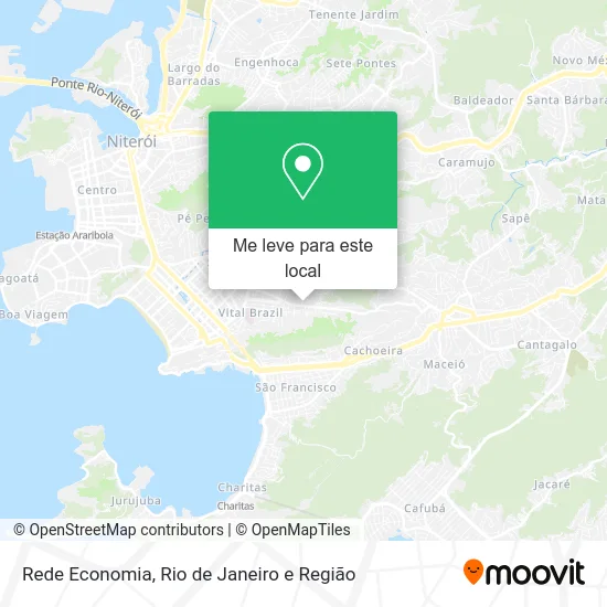 Rede Economia mapa