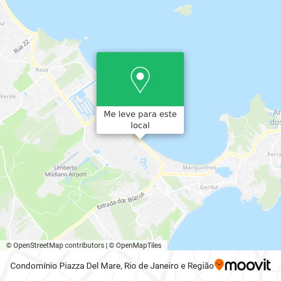 Condomínio Piazza Del Mare mapa