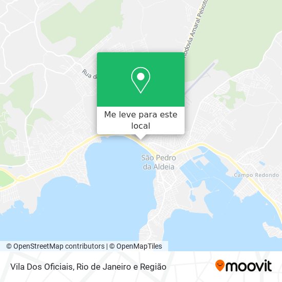 Vila Dos Oficiais mapa