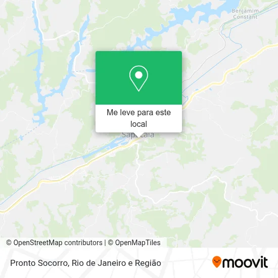 Pronto Socorro mapa