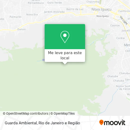 Guarda Ambiental mapa