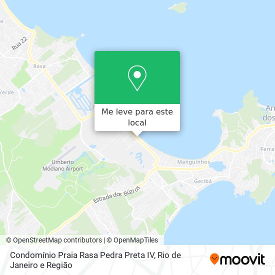 Condomínio Praia Rasa Pedra Preta IV mapa