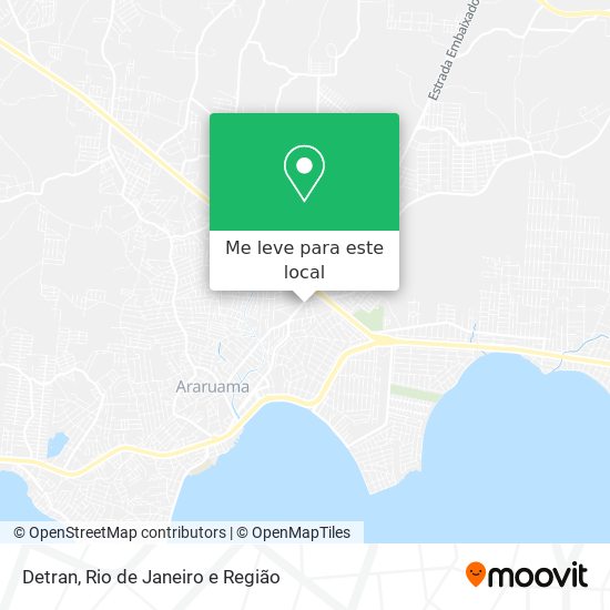 Detran mapa