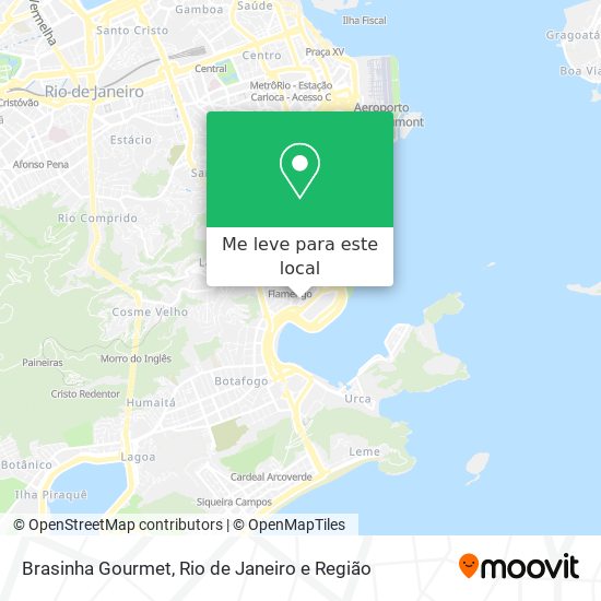 Brasinha Gourmet mapa