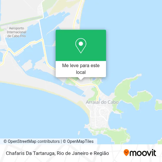 Chafaris Da Tartaruga mapa