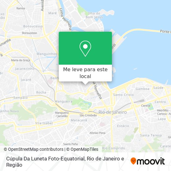 Cúpula Da Luneta Foto-Equatorial mapa