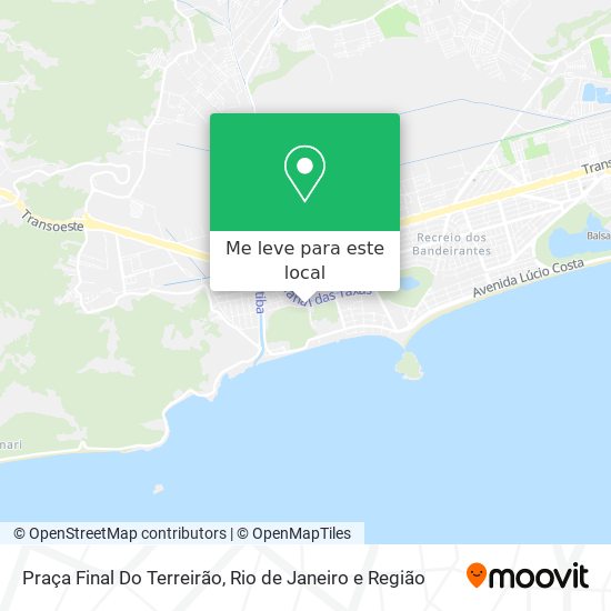 Praça Final Do Terreirão mapa