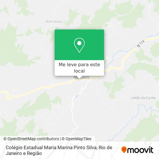 Colégio Estadual Maria Marina Pinto Silva mapa