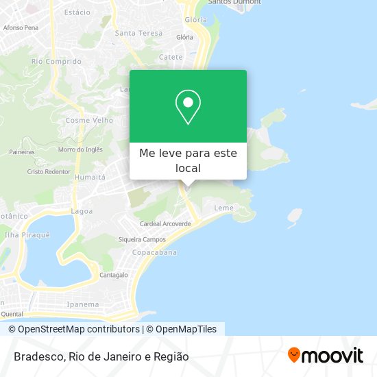 Bradesco mapa