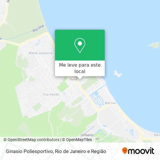 Ginasio Poliesportivo mapa