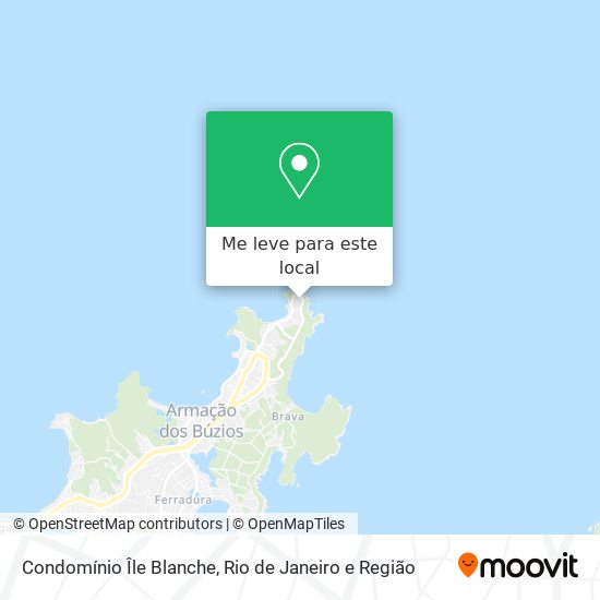 Condomínio Île Blanche mapa