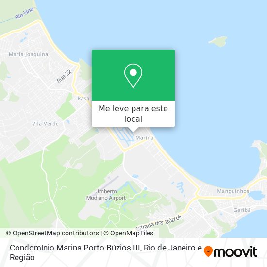 Condomínio Marina Porto Búzios III mapa