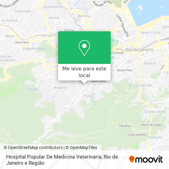 Hospital Popular De Medicina Veterinária mapa