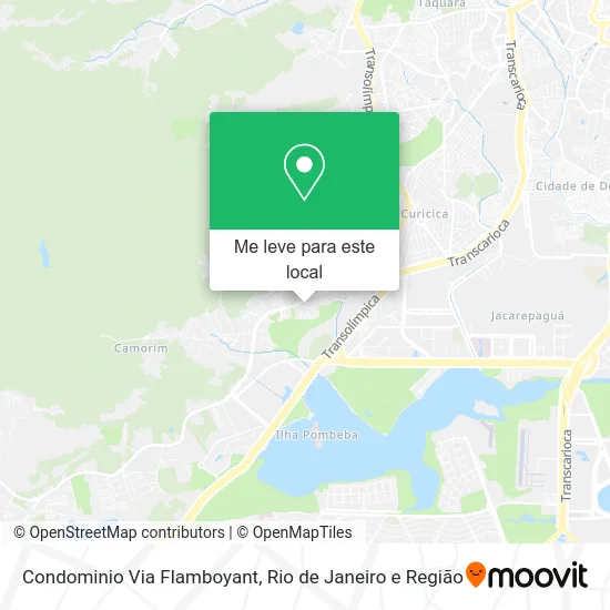 Condominio Via Flamboyant mapa