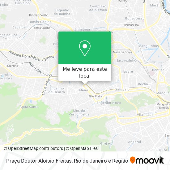 Praça Doutor Aloísio Freitas mapa