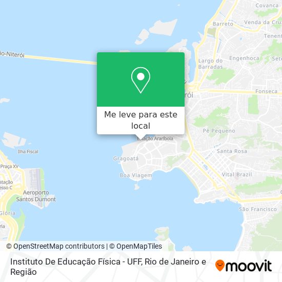 Instituto De Educação Física - UFF mapa
