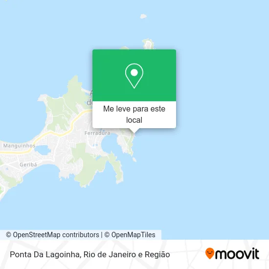 Ponta Da Lagoinha mapa