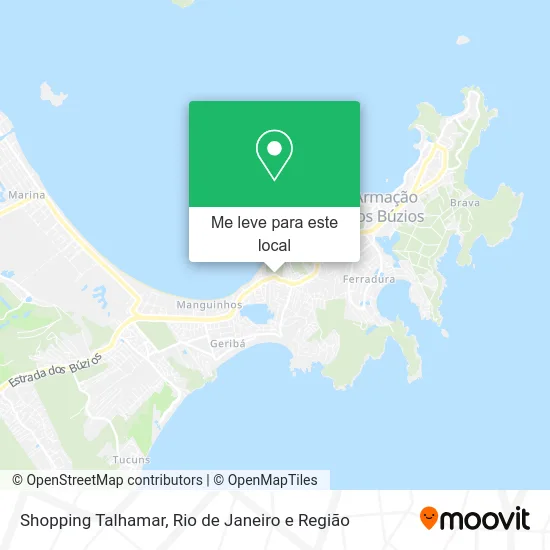 Shopping Talhamar mapa