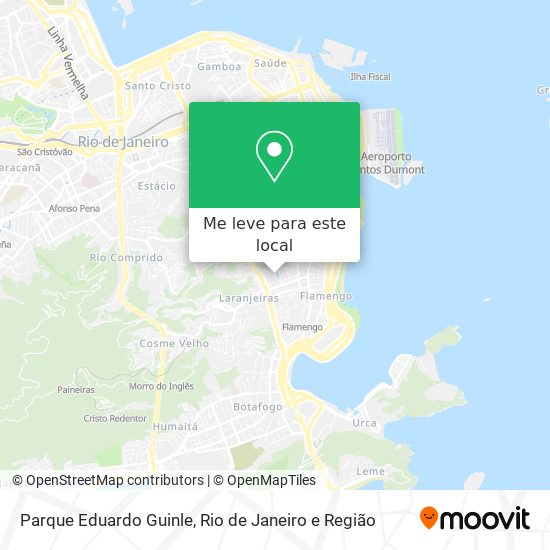 Parque Eduardo Guinle mapa