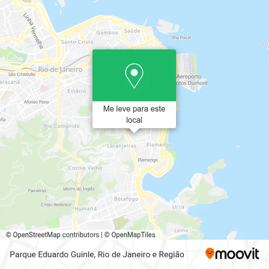 Parque Eduardo Guinle mapa