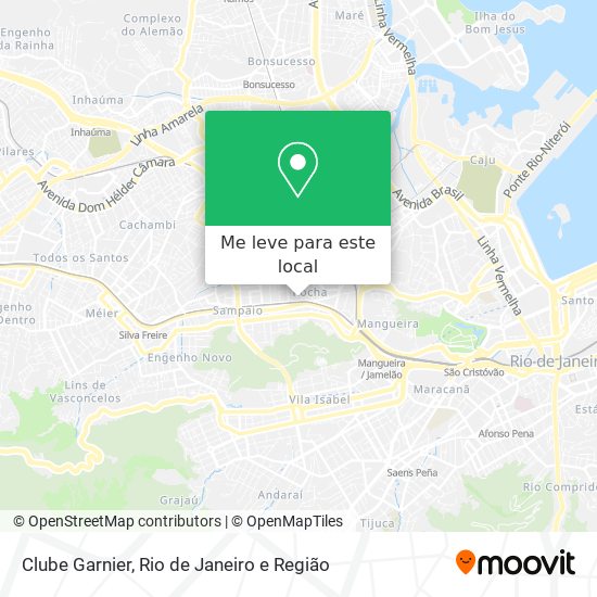 Clube Garnier mapa