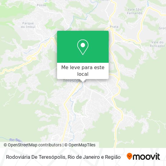 Rodoviária De Teresópolis mapa